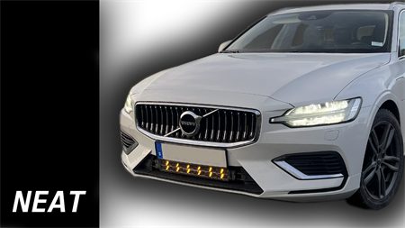 NEAT Volvo V60 2019-2022, SC Dual 600, extraljuskit